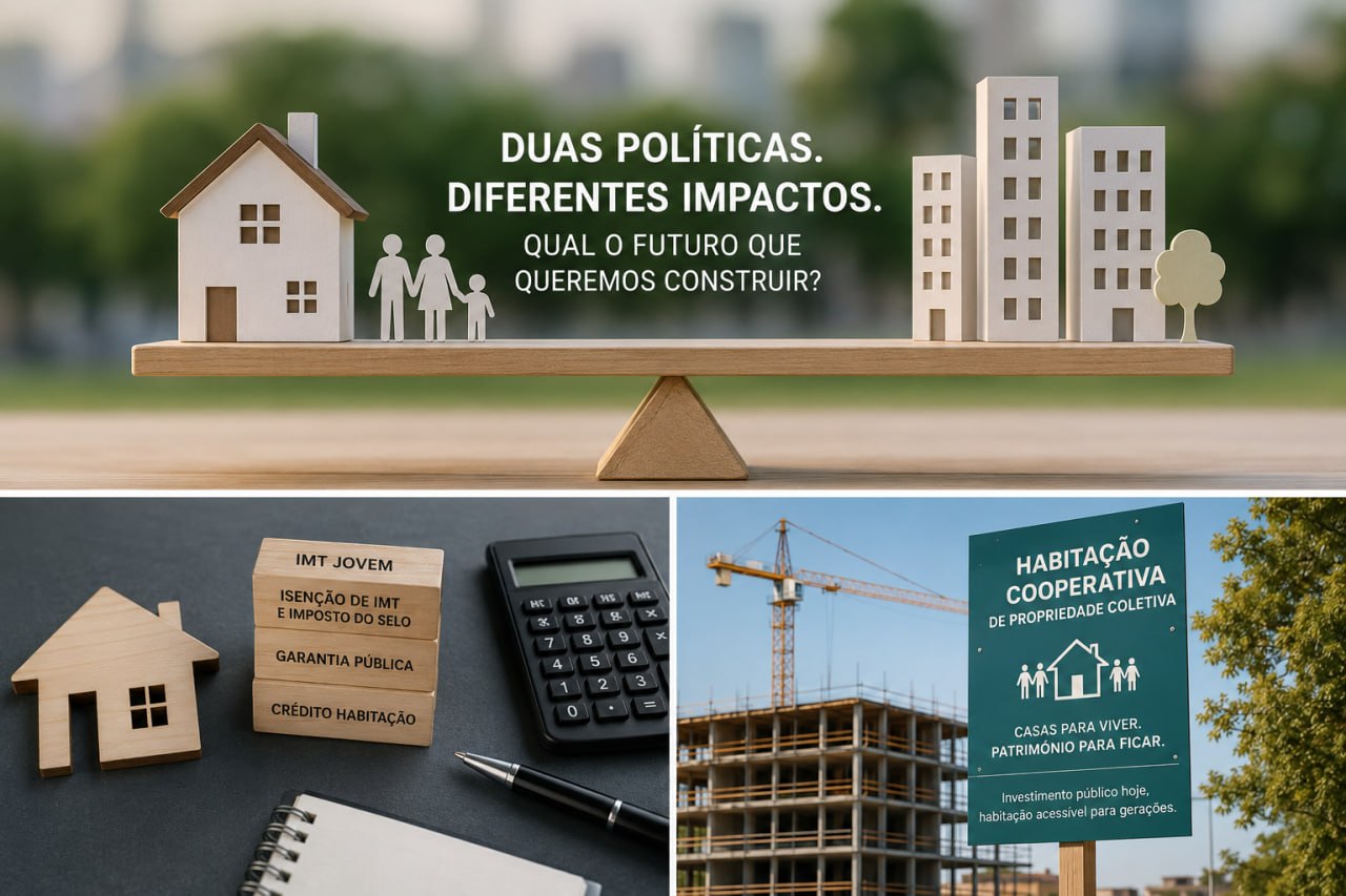 Habitação jovem: comprar uma casa ou construir soluções que permaneçam acessíveis?
